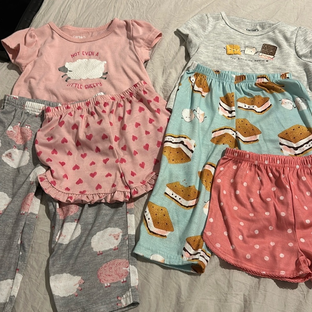 Carter’s Baby Girl Pajamas Bundle